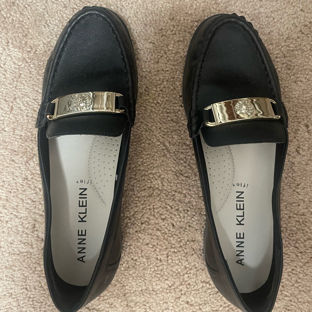 Anne Klein Black Loafer